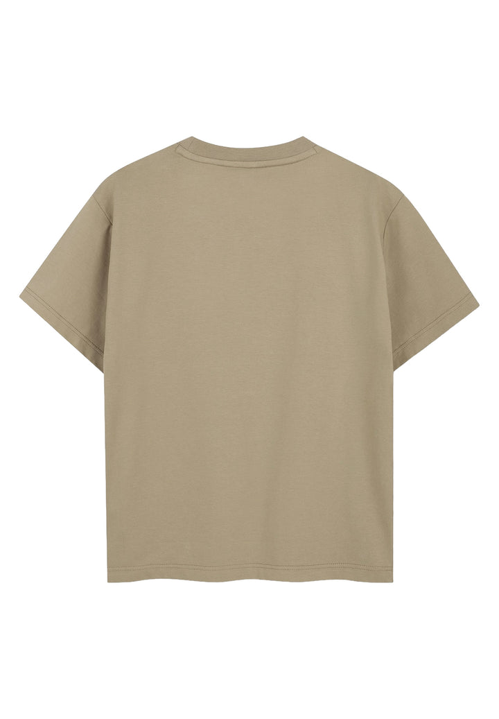 T-shirt marrone per bambino