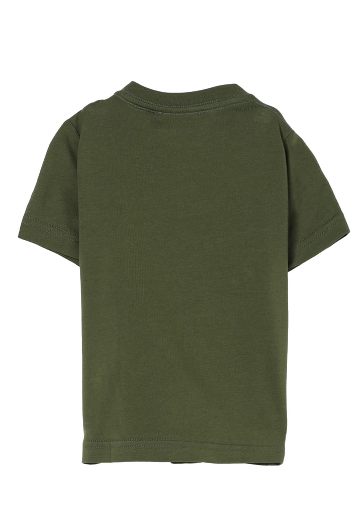 T-shirt verde per neonato
