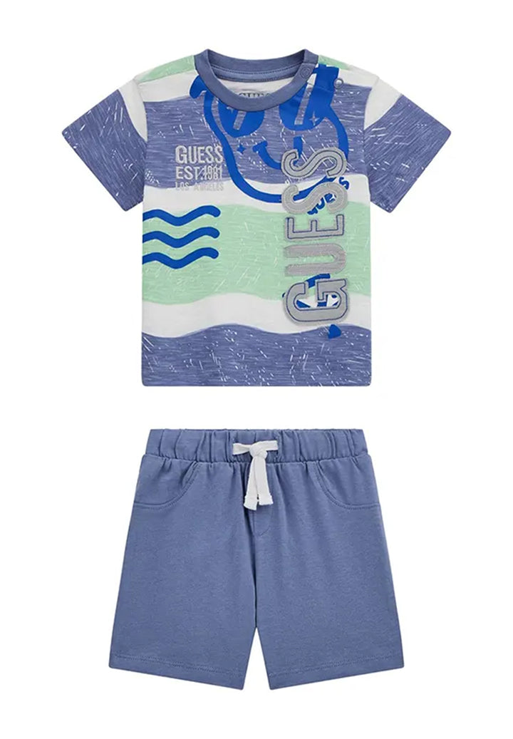 Completo blu per neonato