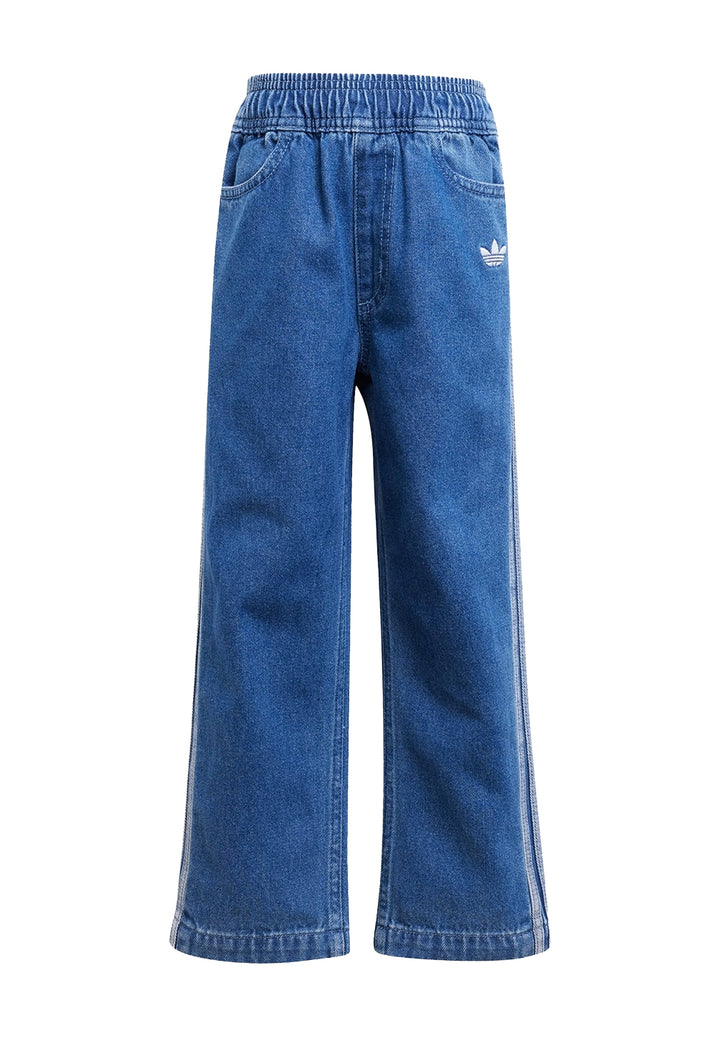 Completo denim blu per bambina