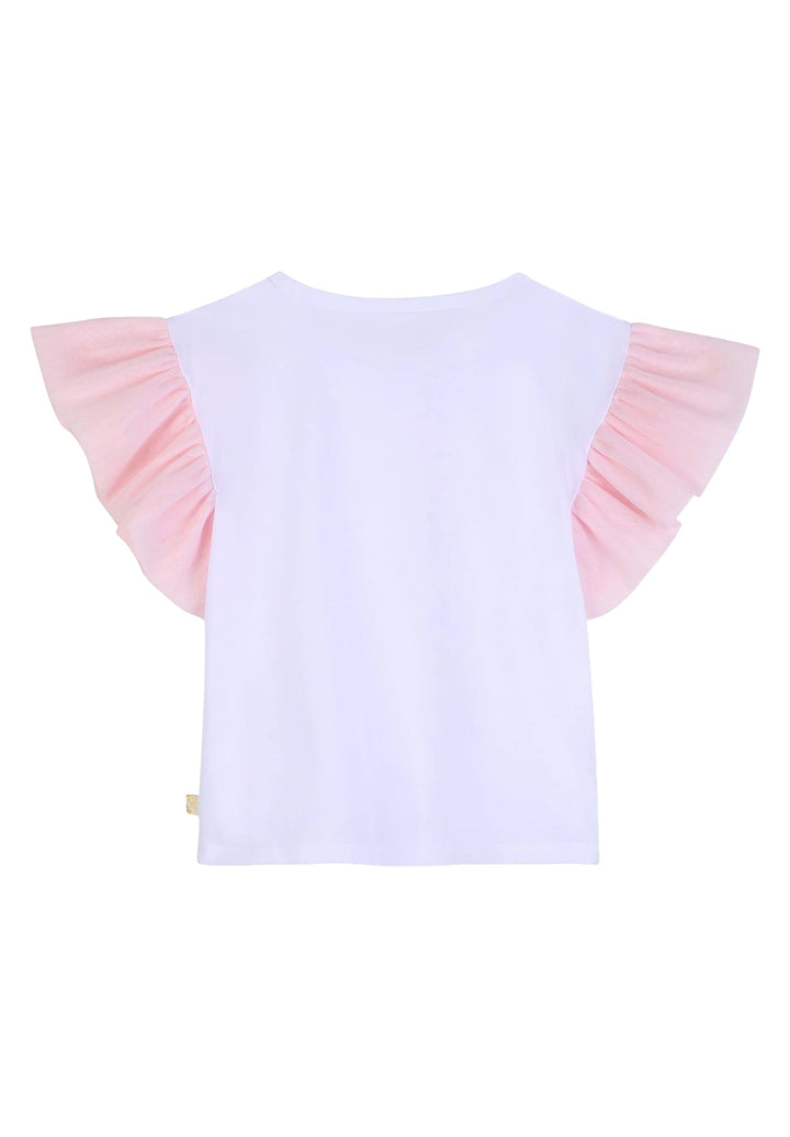 Weißes T-Shirt für Mädchen