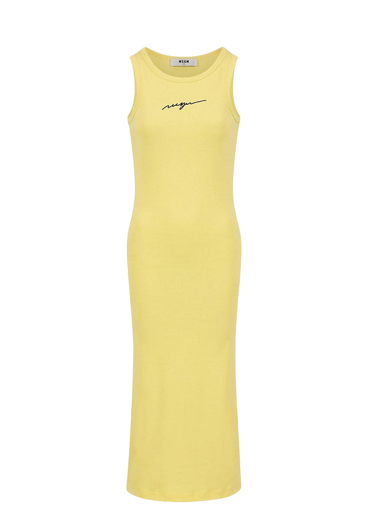 Vestito giallo per bambina