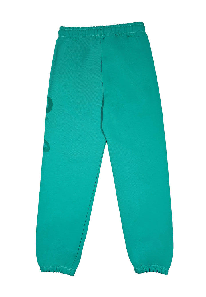 Pantalone verde menta per bambina