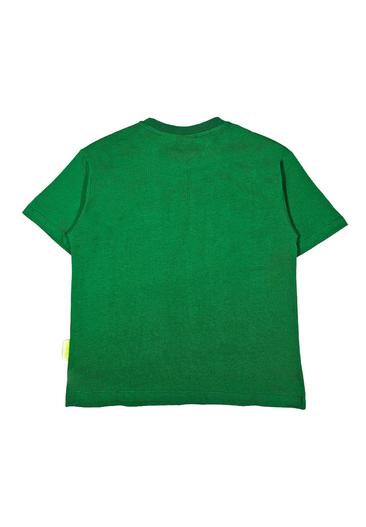 T-shirt verde per bambino