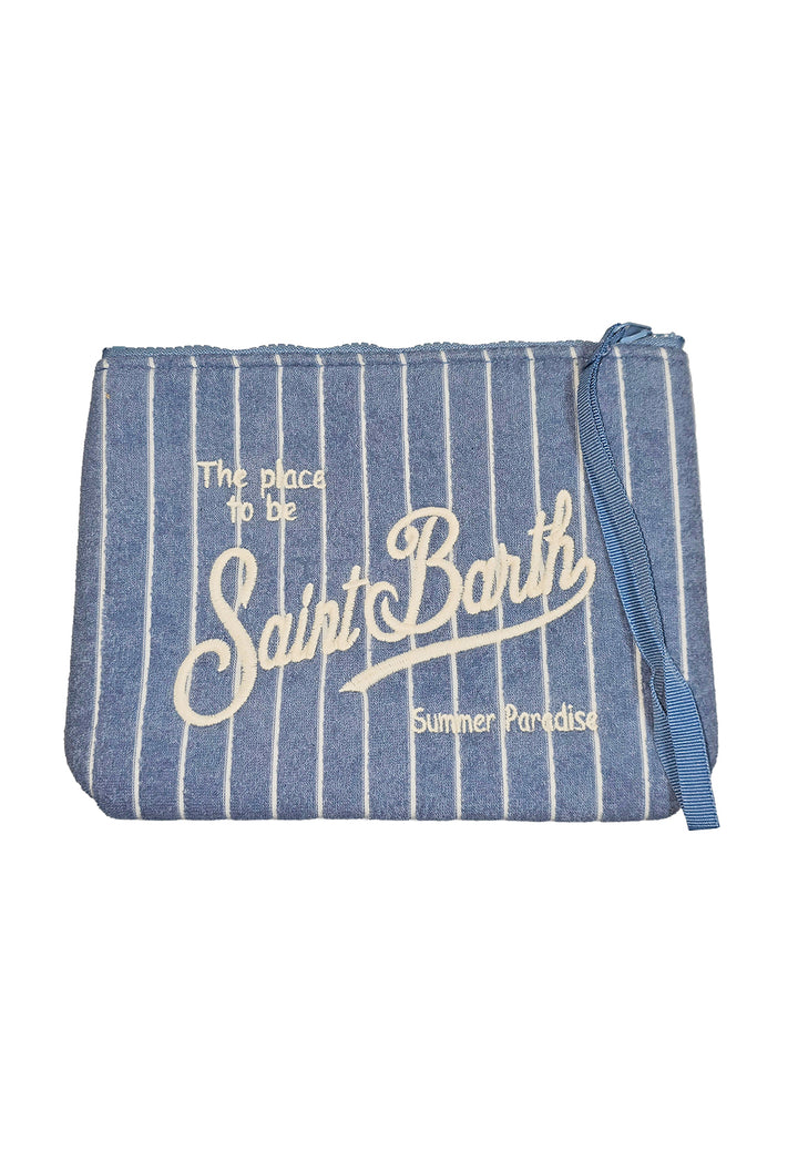 Pochette celeste per bambina