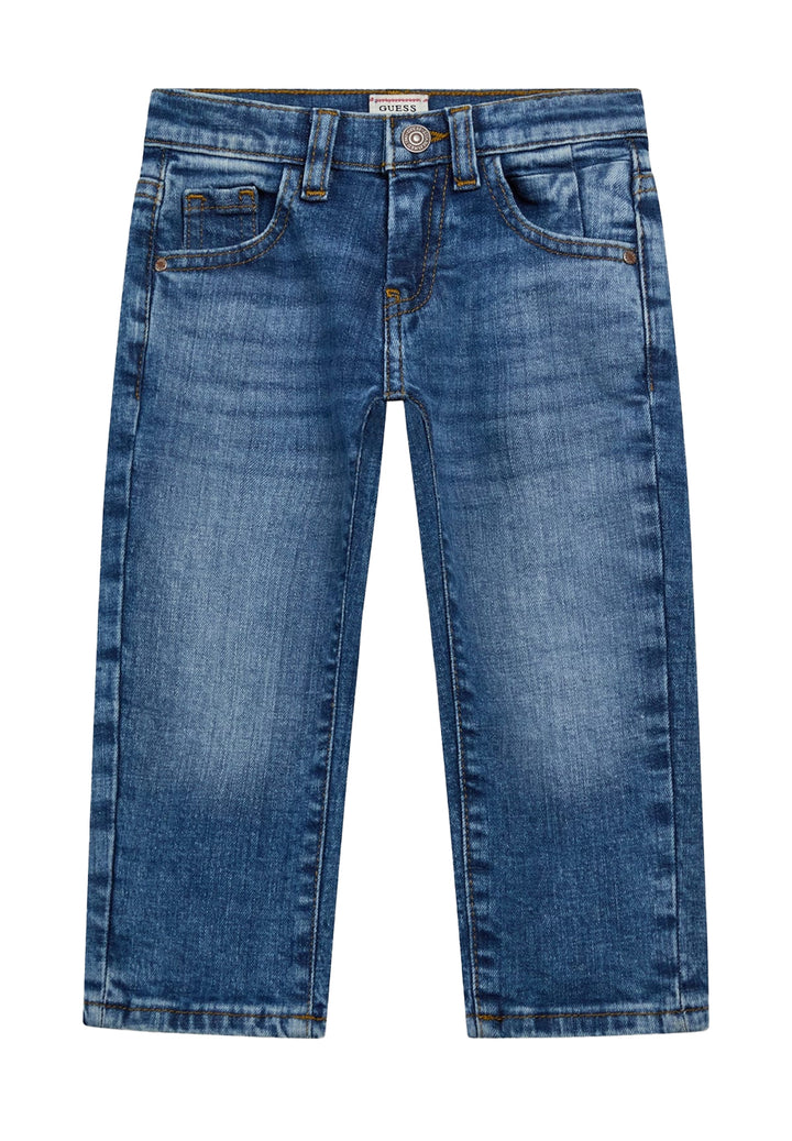 Jeans blu denim per bambino
