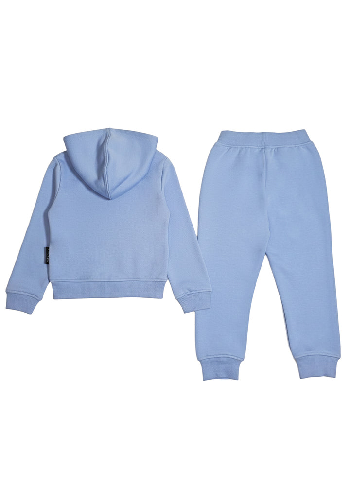 hellblaues Sweatshirt-Set für Jungen