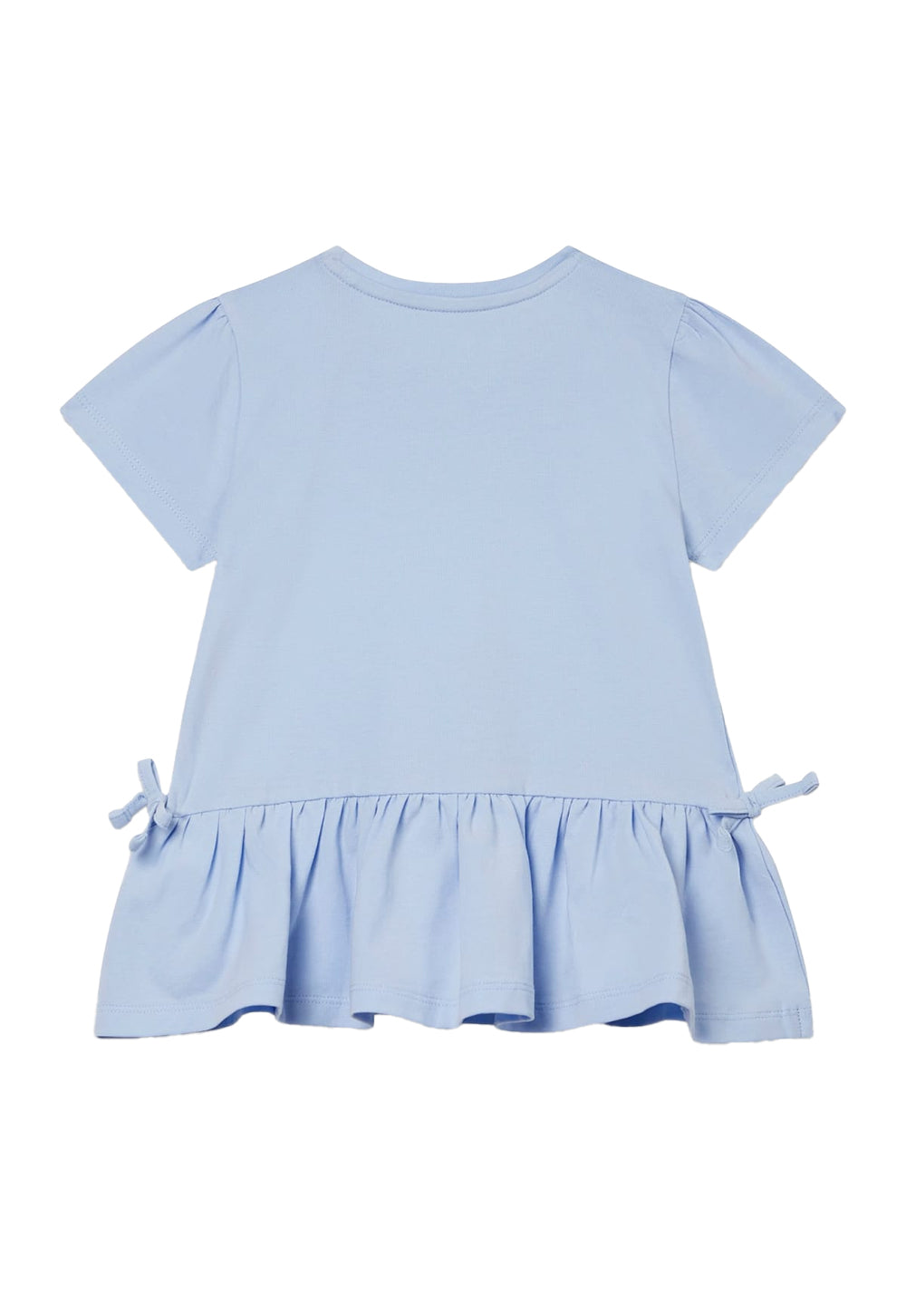 T-shirt celeste per bambina