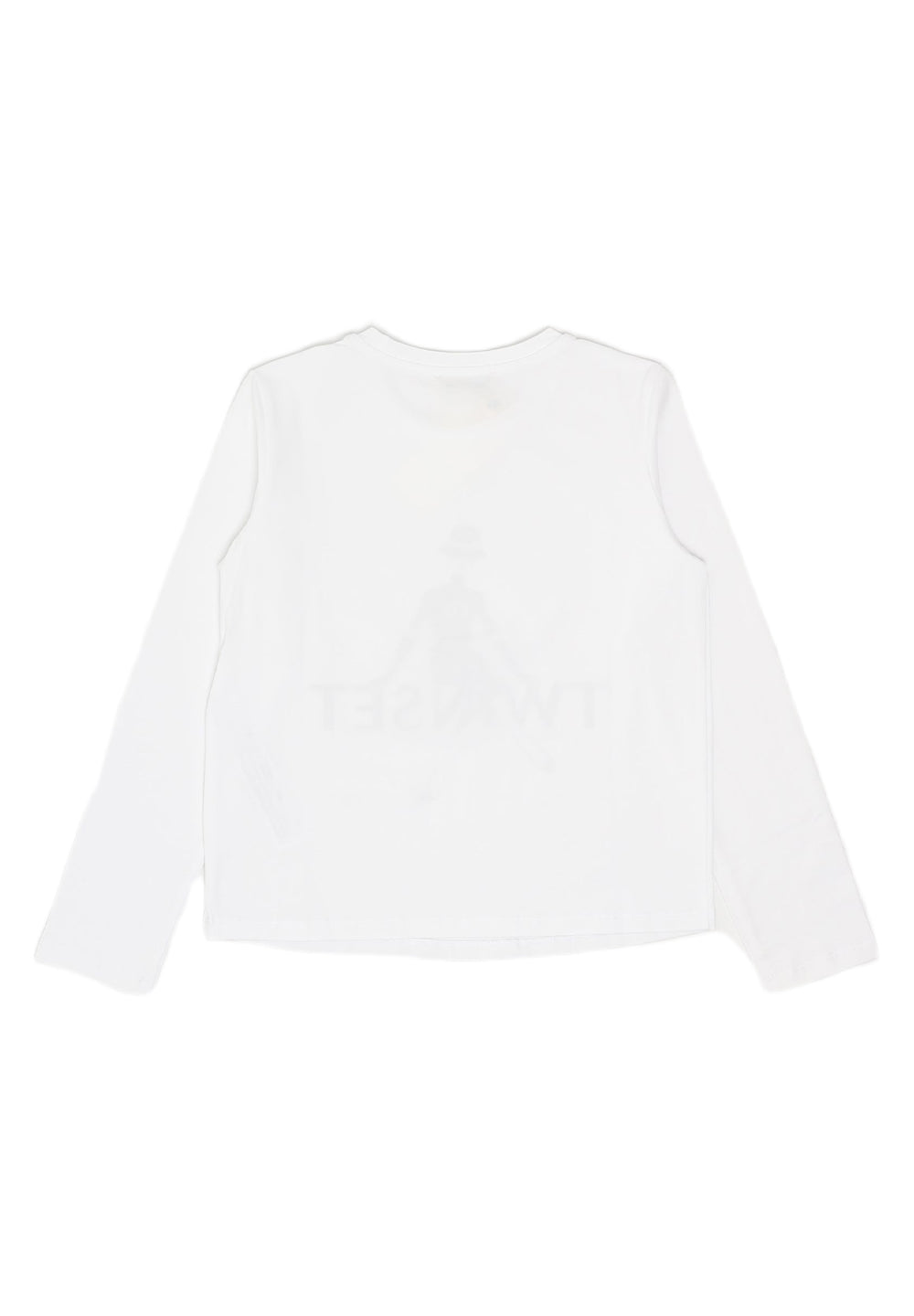 T-shirt bianca per bambina