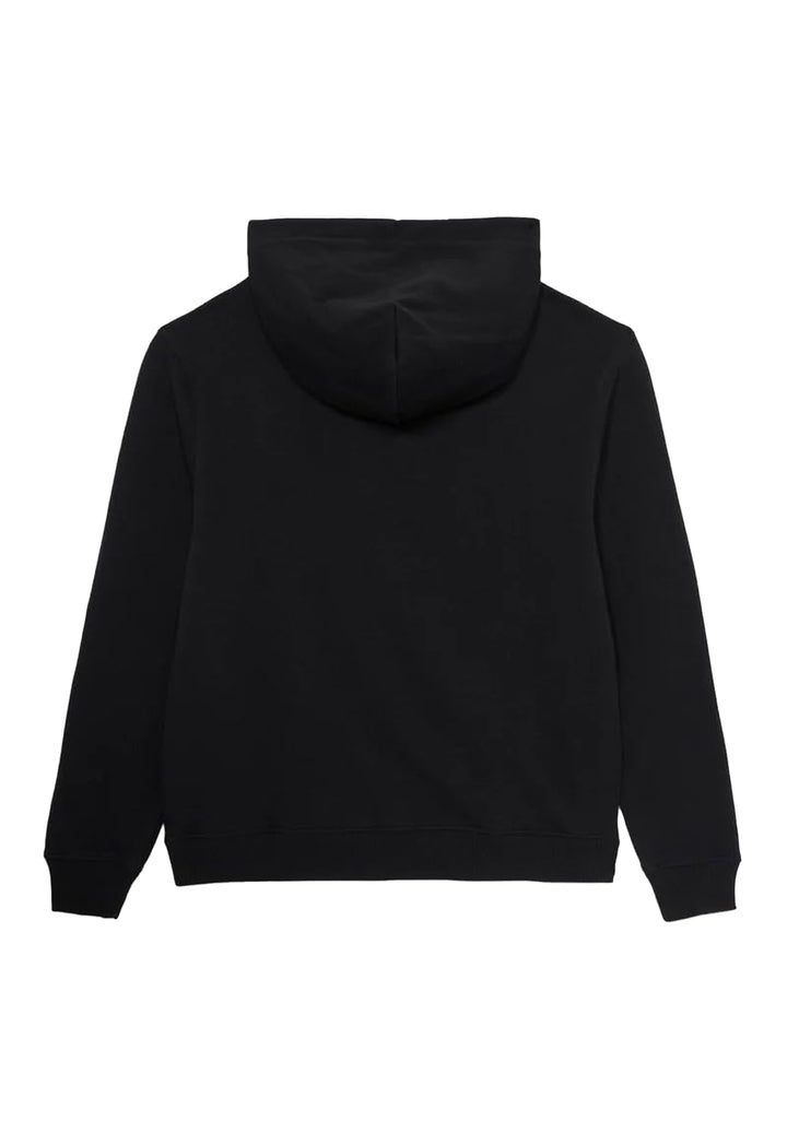 Felpa cappuccio nera per bambino