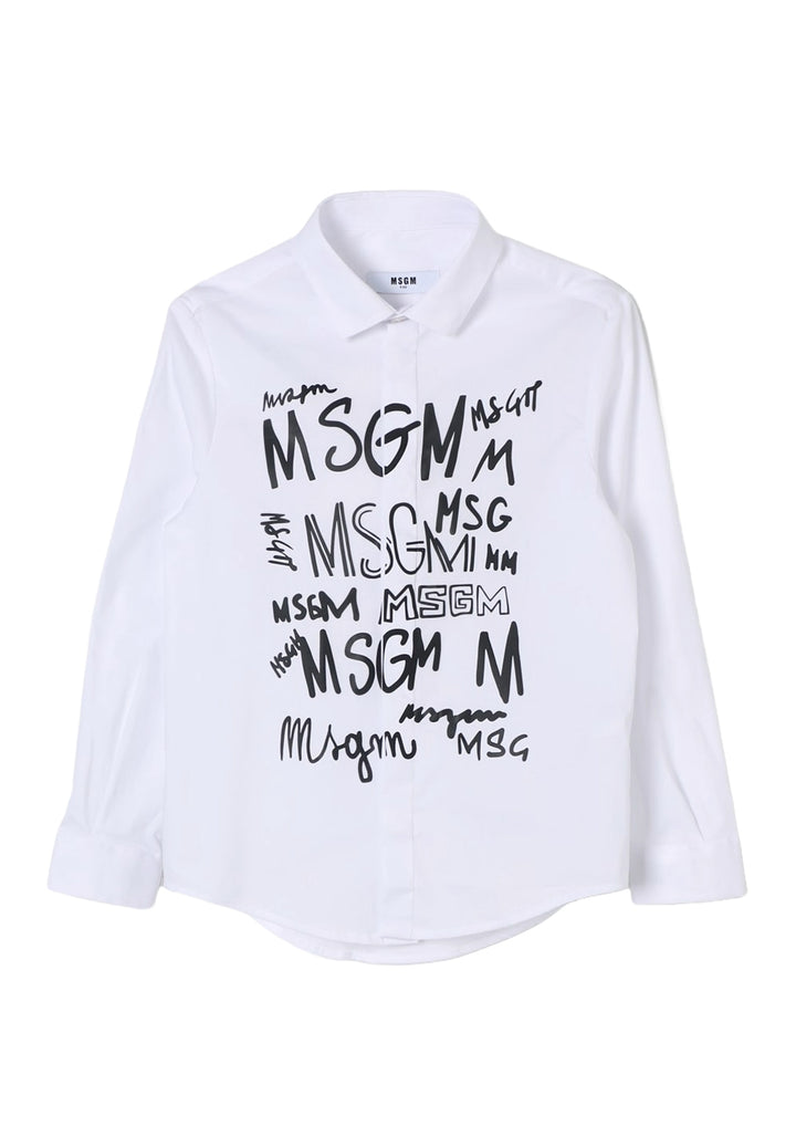 Camicia bianca per bambino