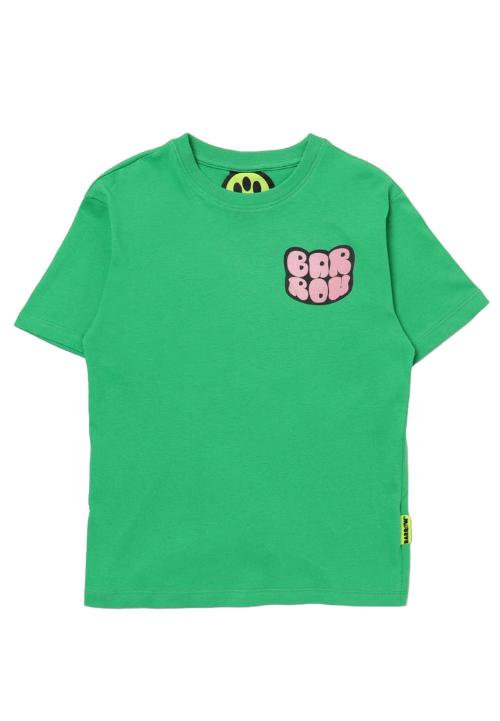 T-shirt verde per bambina