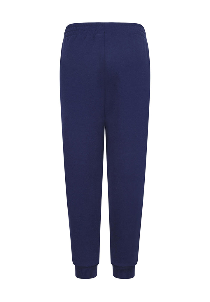 Pantalone felpa blu per bambino