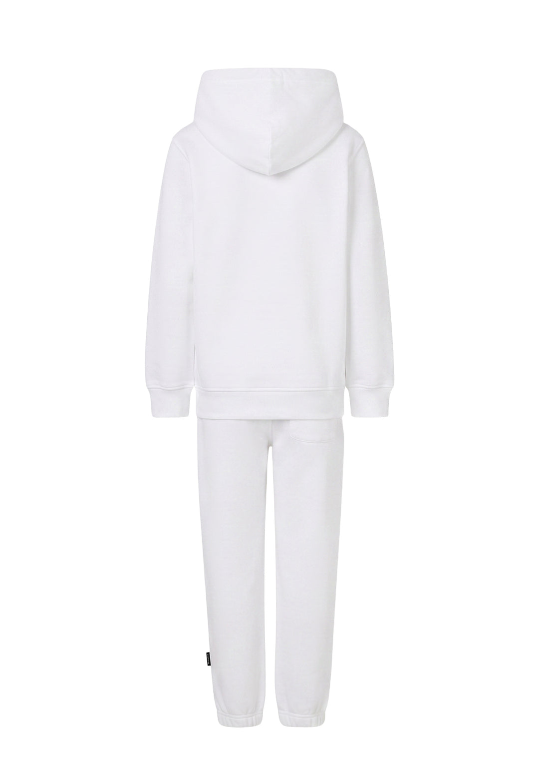 Completo felpa bianco per bambino