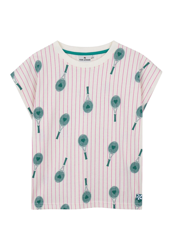 T-shirt avorio per bambina