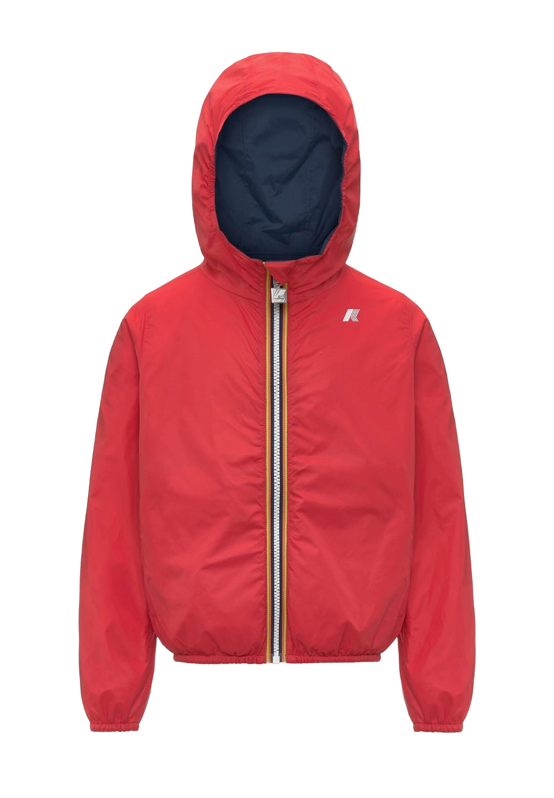 Giubbino reversibile blu-rosso per bambino