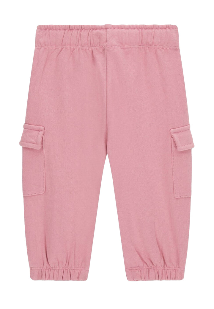 Pantalone felpa rosa per bambina