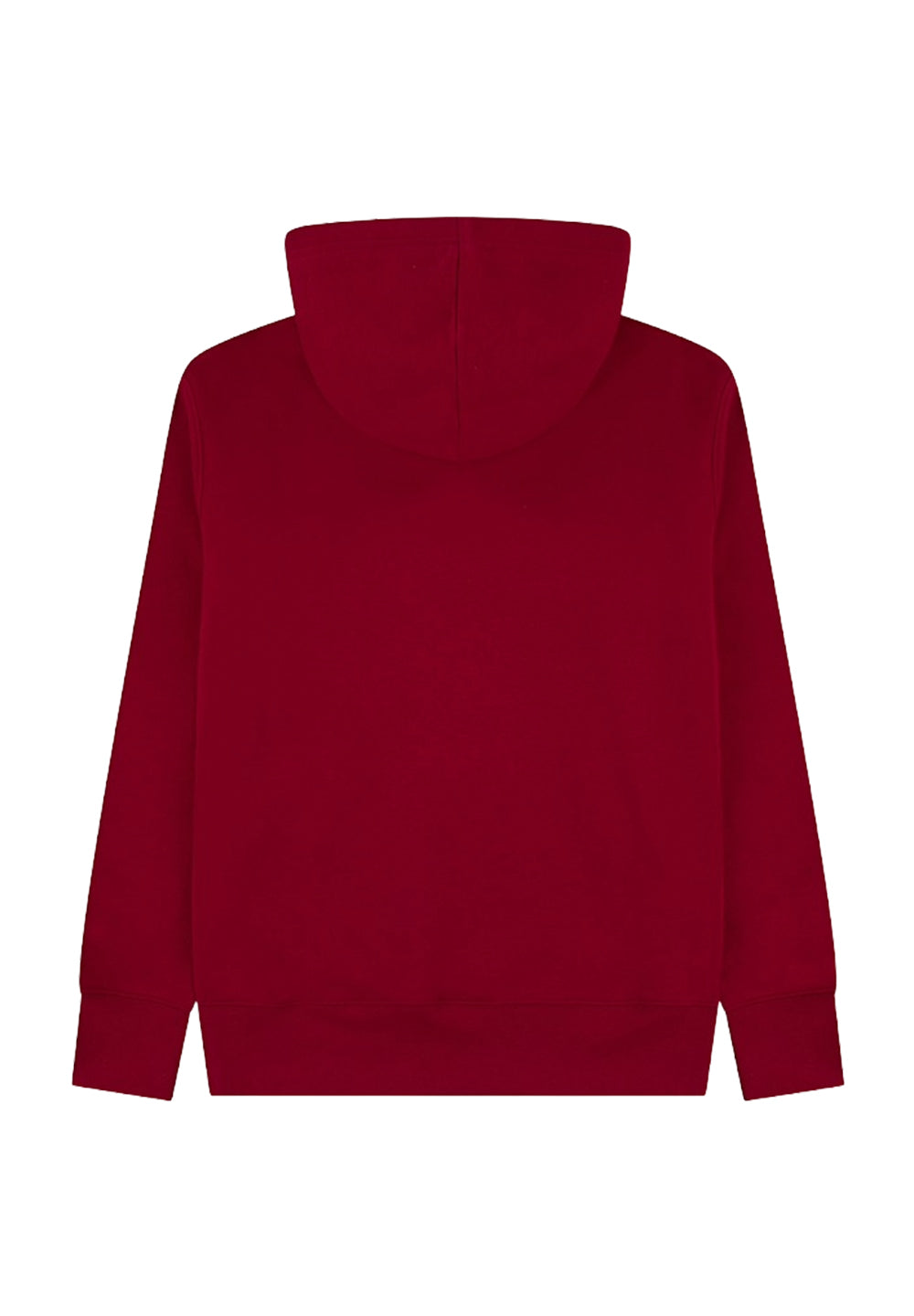 Felpa cappuccio rossa per bambino
