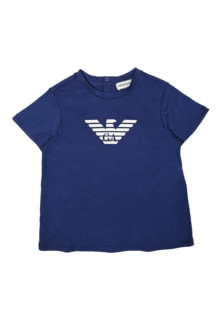 T-shirt blu per bambino
