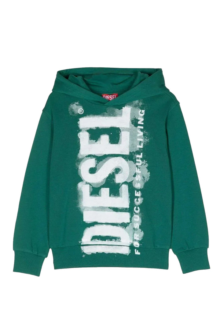 Green hoodie for boys