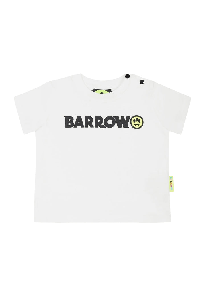 T-shirt bianca per neonato