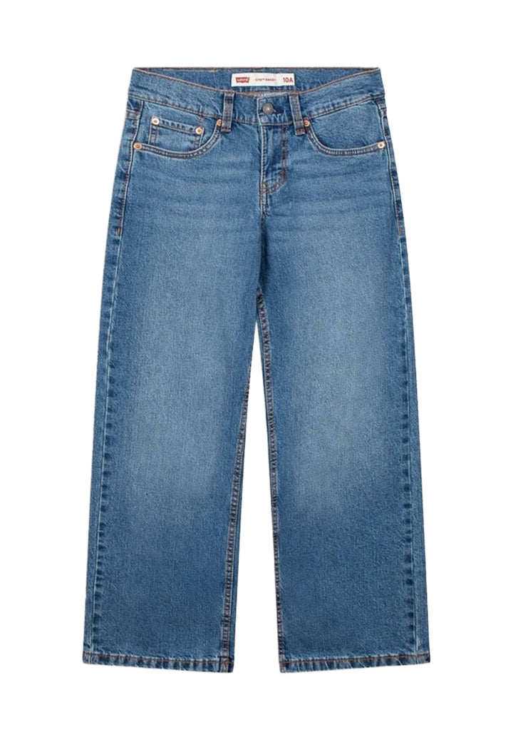 Jeans blu denim per bambino