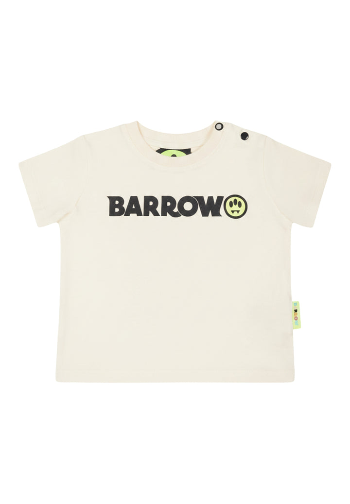 T-shirt crema per neonato