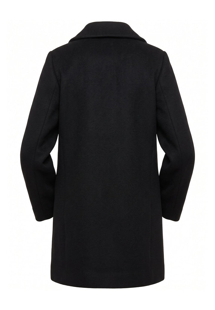 Cappotto nero per bambina