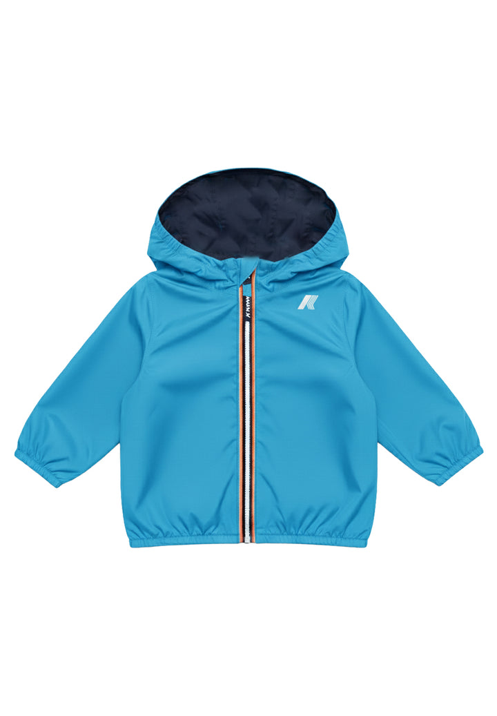 Giubbino reversibile blu-celeste per neonato