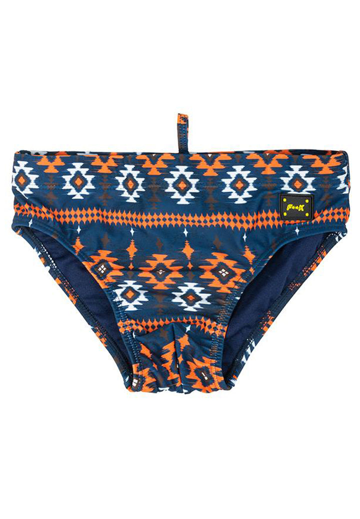 Costume slip blu per bambino