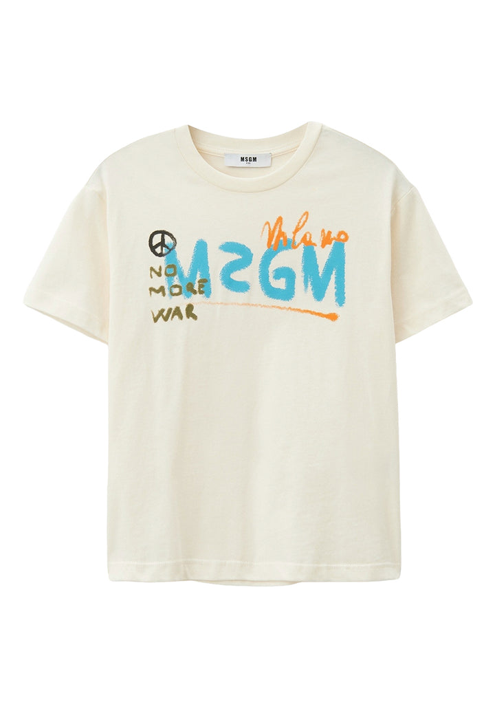 T-shirt crème pour enfants