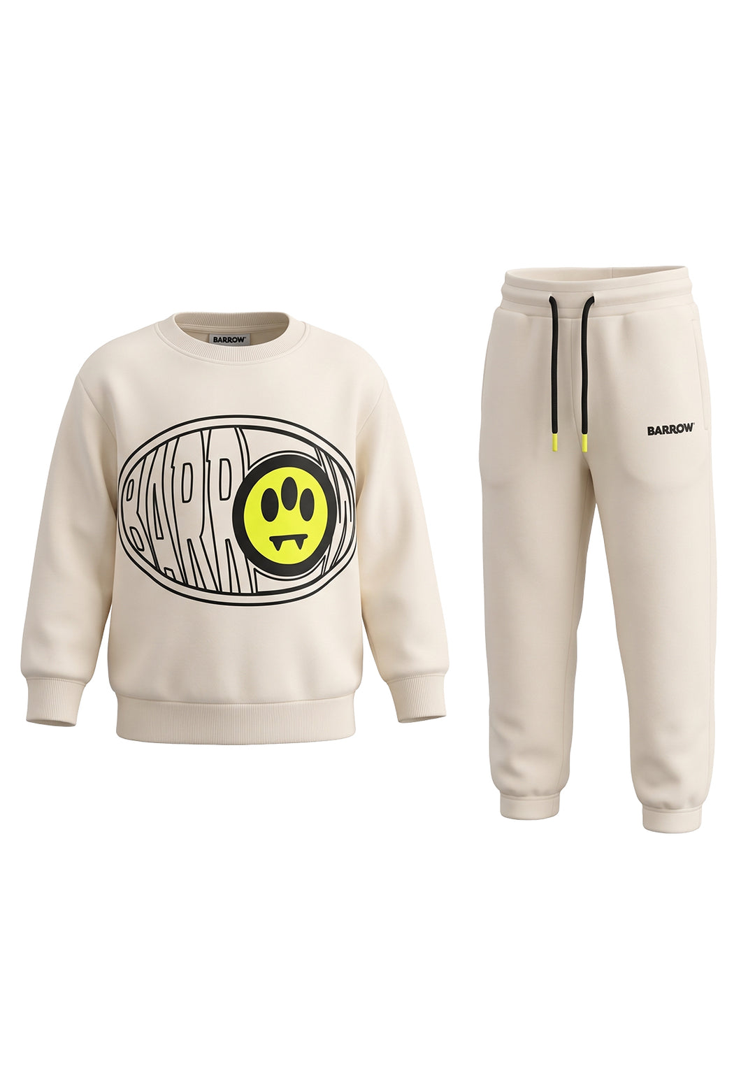 Completo felpa crema unisex