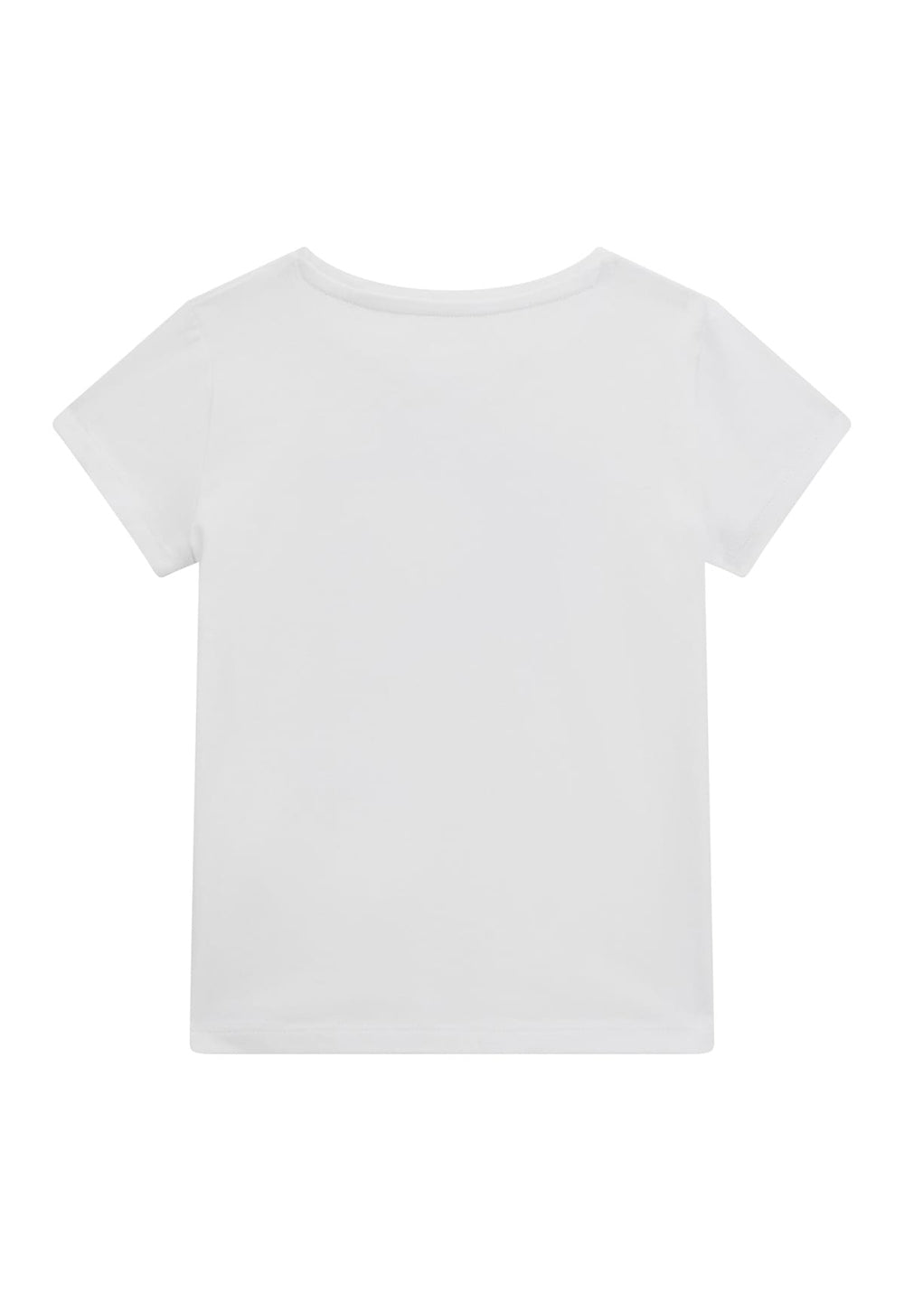 T-shirt bianca per bambina