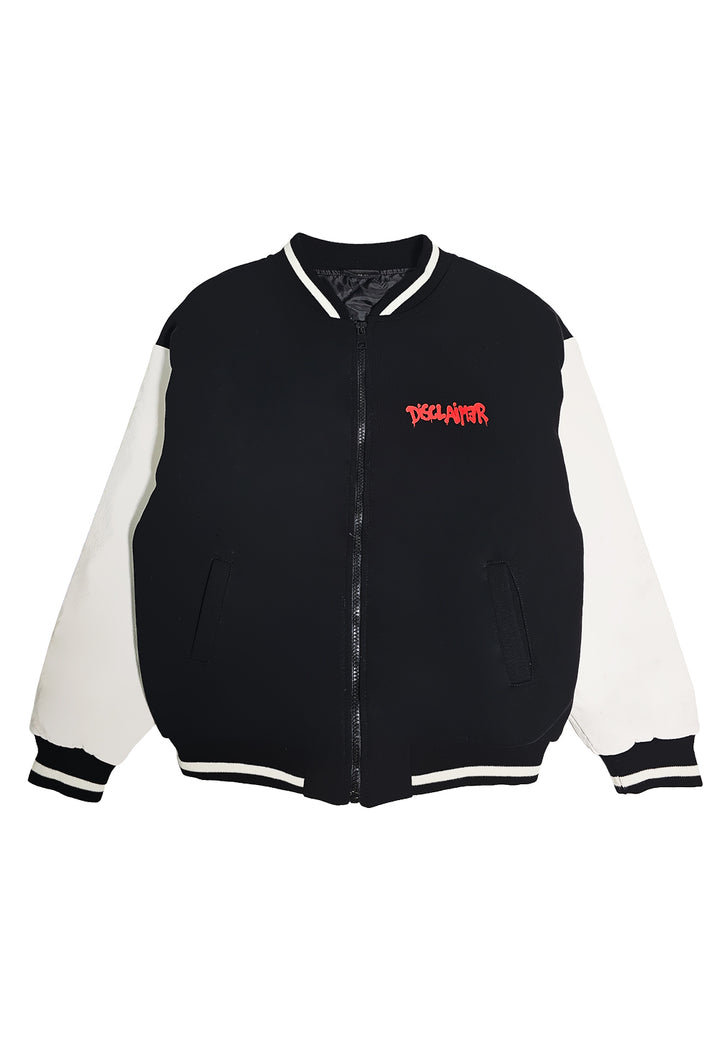 Schwarze Collegejacke für Jungen