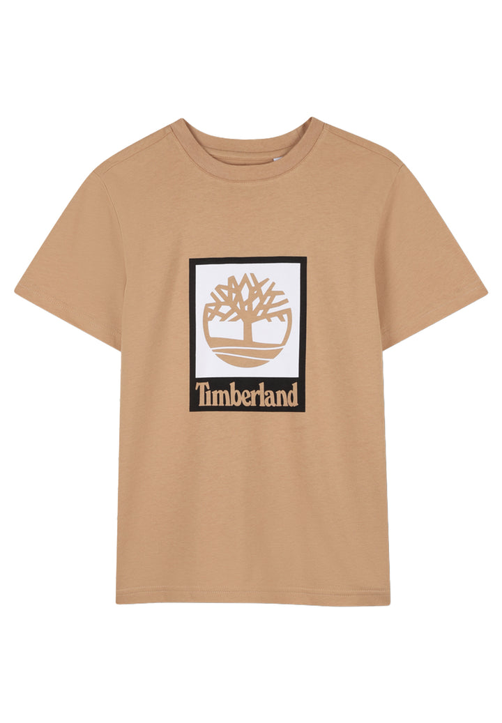 T-shirt marrone per bambino