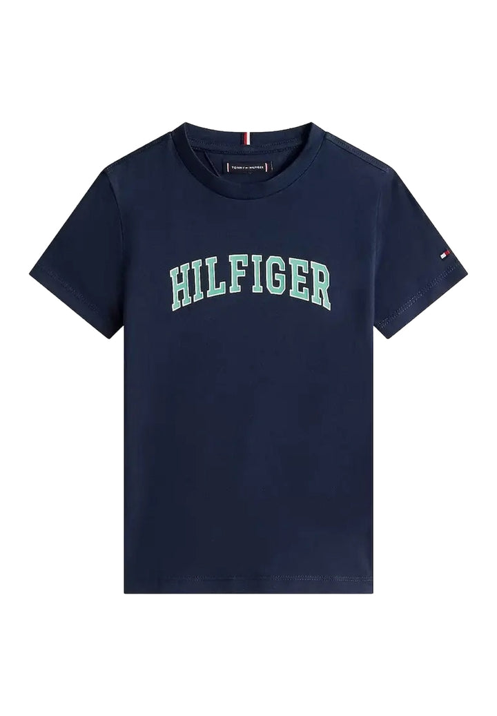 T-shirt blu navy per bambino