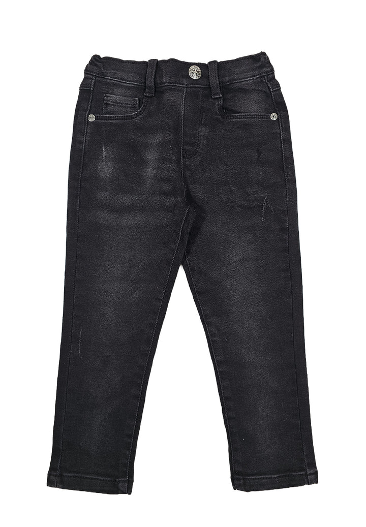 Jeans nero per neonata