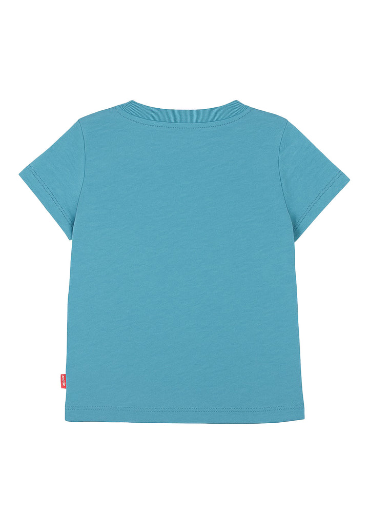 T-shirt turchese per bambino
