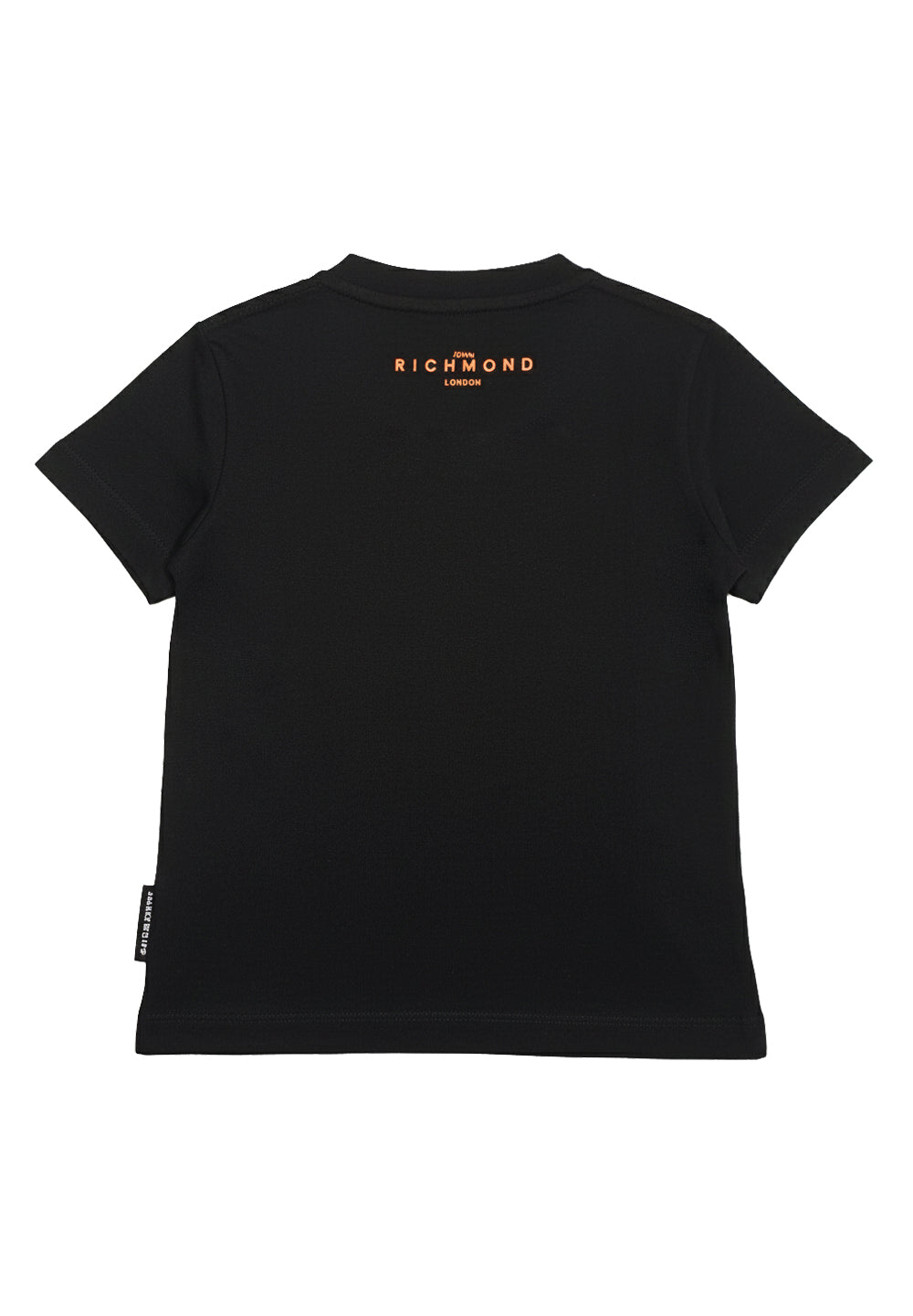 T-shirt nera per neonato