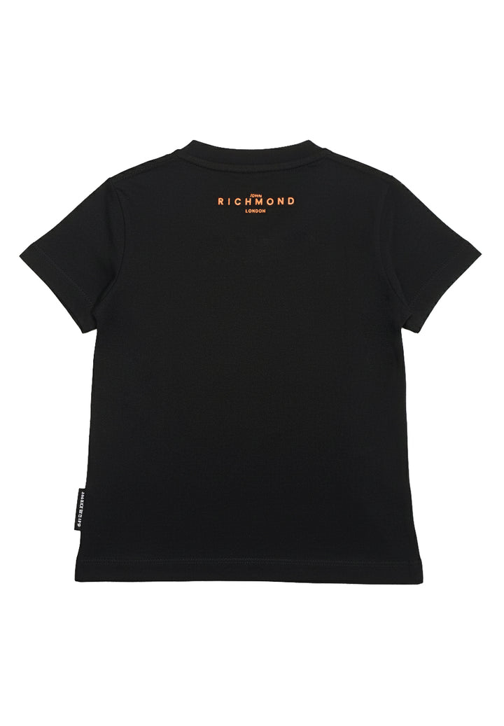 T-shirt nera per neonato