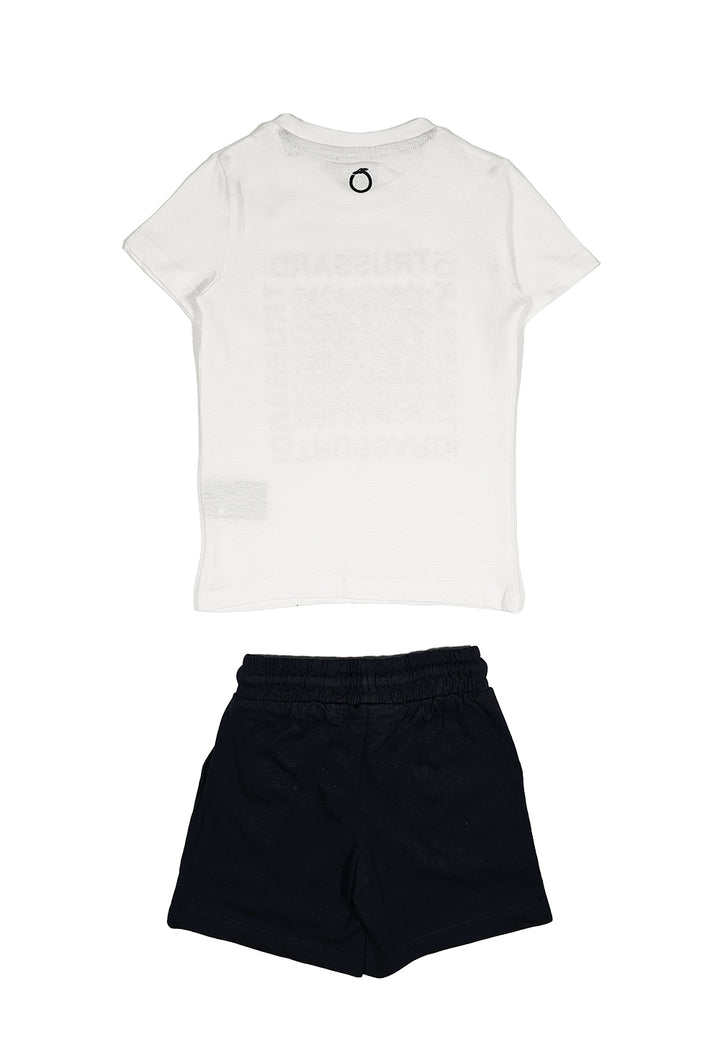 Completo bianco-nero per bambino - Primamoda kids