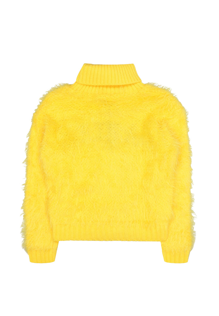 Maglione giallo per bambina