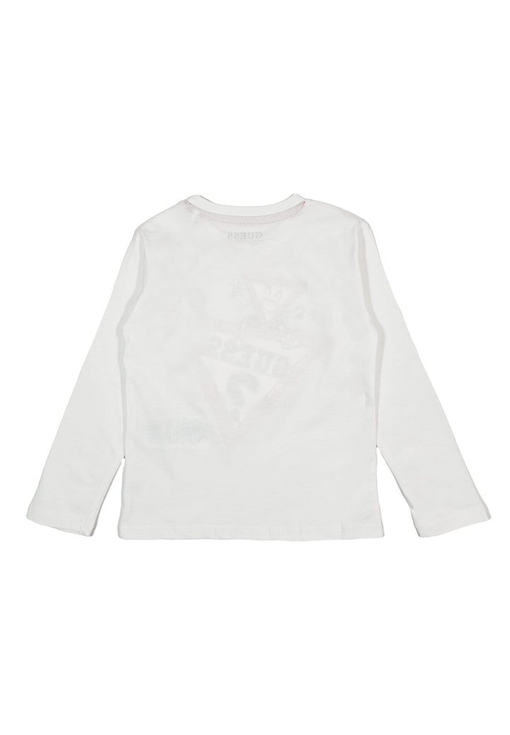 T-shirt bianca per bambino
