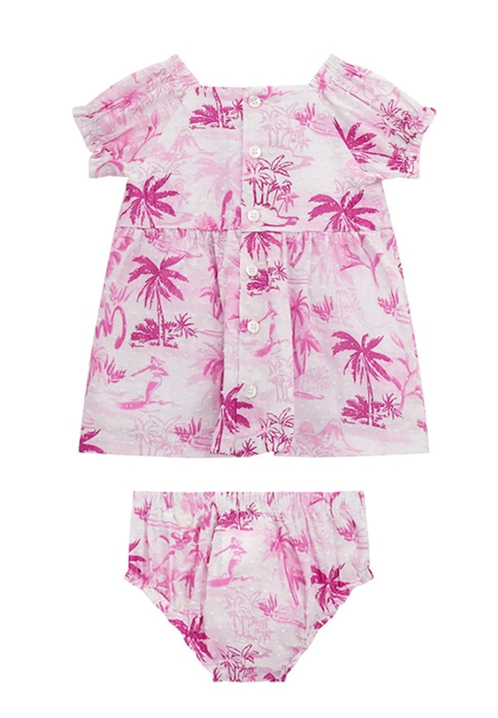 Vestito rosa per neonata