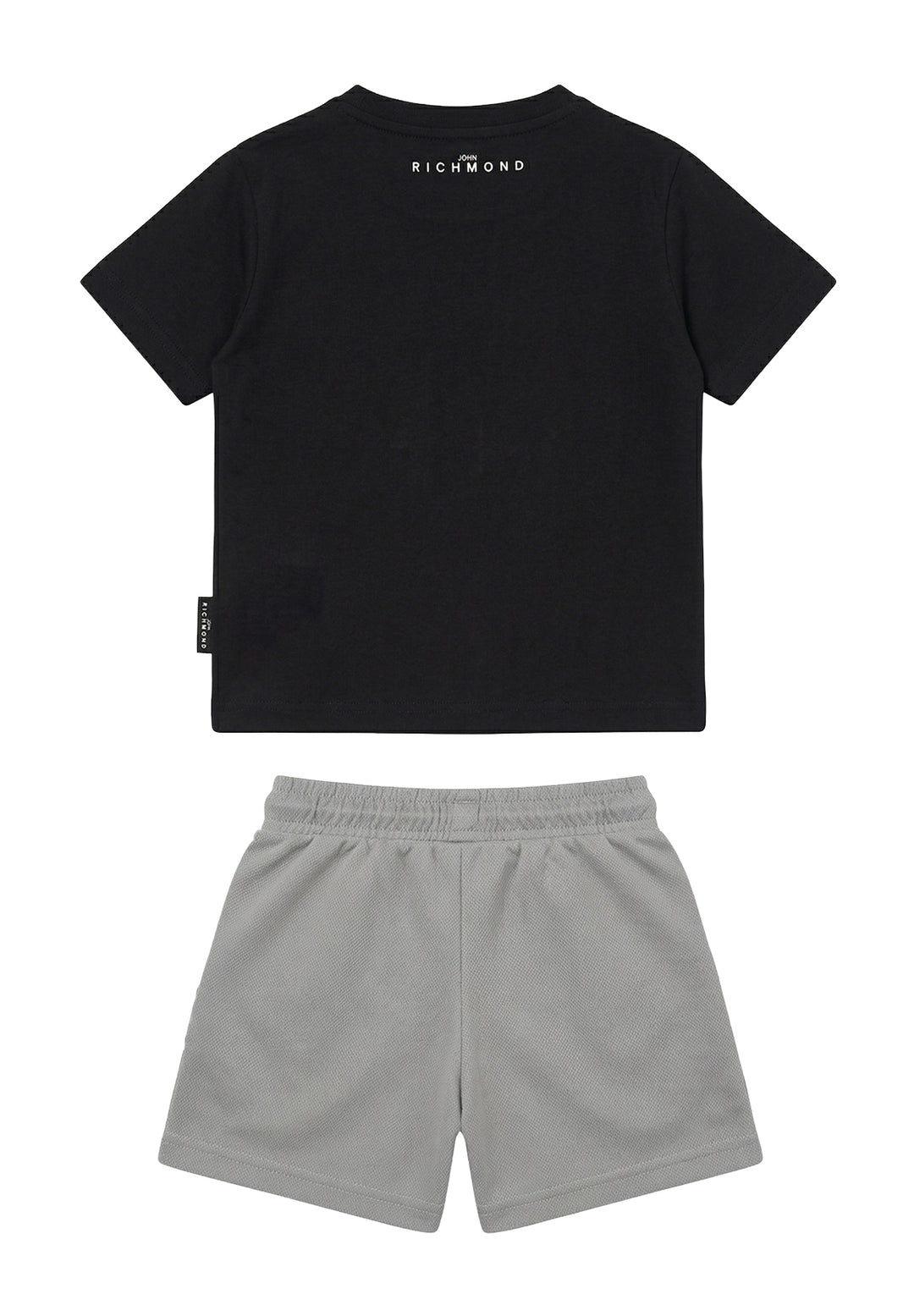 Completo nero-grigio per bambino