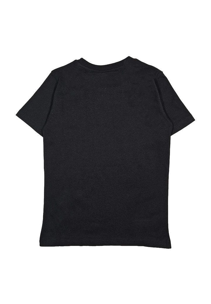 T-shirt nera per bambino