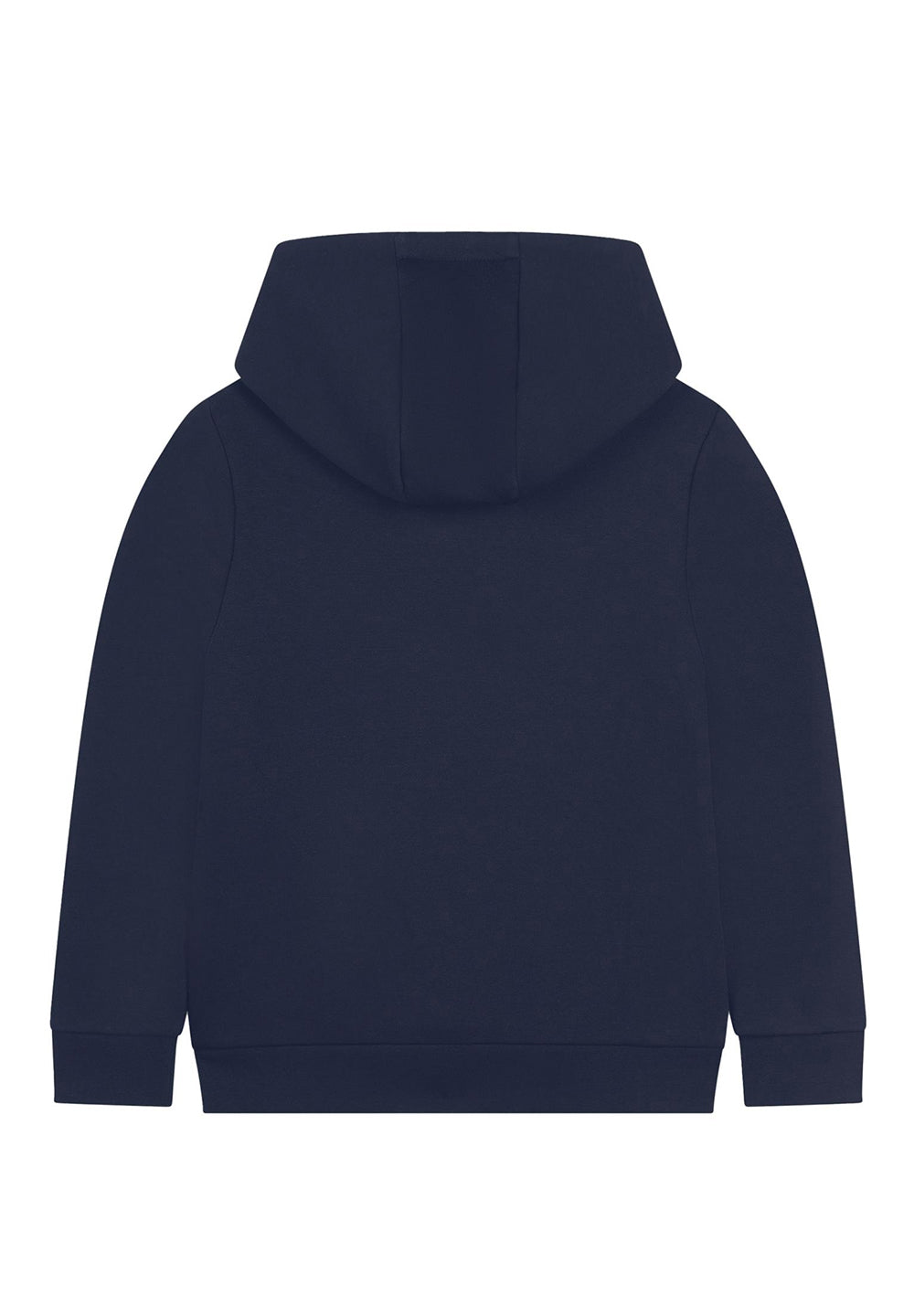 Felpa cappuccio blu navy per bambino
