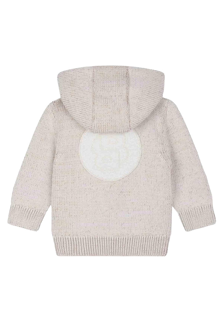 Cardigan beige per neonato