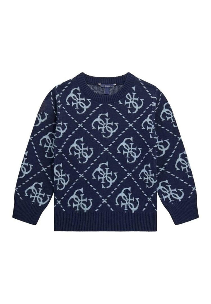 Maglione blu per neonato