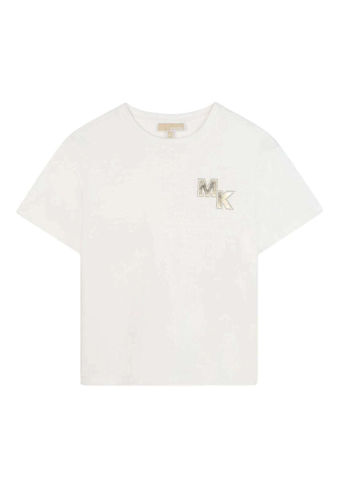 T-shirt bianca per bambina